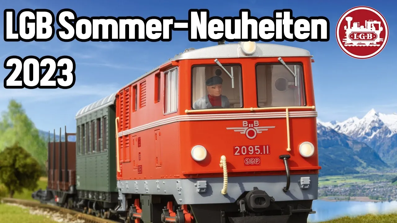 Rungenwagen ÖBB LGB 43621 Video