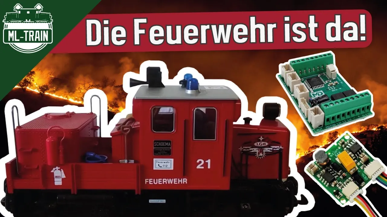 LGB® Schnittstellenkabel 6-polig 30 cm ML-Train 85100065 Video