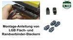 ML-Train Antriebsachse schwarz mit Haftreifen rot | B-Getriebe | Edelstahl-Radkranz | Spur G Video