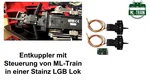 Elektrischer Entkuppler für Spur G ML-Train 82505022 Video