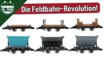 3er-Set Mannschaftswagen Lore Spur-G als Bausatz ML-Train 88919430 Video