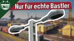 Gittermastleuchte Leipziger Tropfen, zweiflammig für Spur-G ML-Train