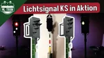 Lichtsignal Typ KS Wernigerode für Spur G analog / digital mit Decoder ML-Train 83814612 Video
