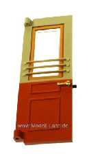 Tür orange/weiß Personenw Einheitswagen LGB 32110-E007