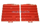 Set Stirnwand rot Güterwagen Steel Box LGB 40930-E299