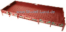 Wagenkasten rot Güterwagen Niederbord LGB 41120-E001