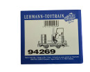 Aufkleber Güterwagen Rungenwagen mit Gabelstapler Toy Train LGB 94169